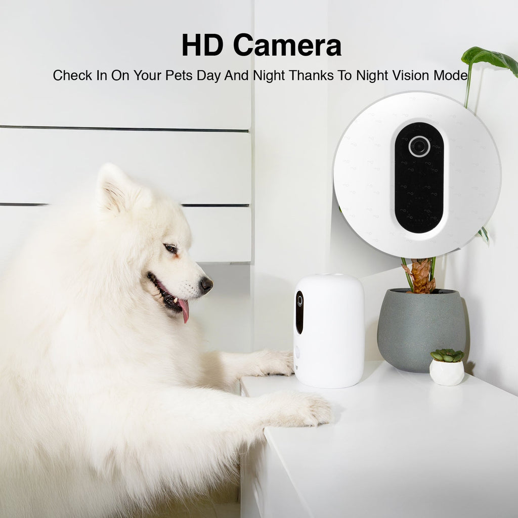Purechew Smart Automated Pet Treat Dispenser with HD Camera & App Control