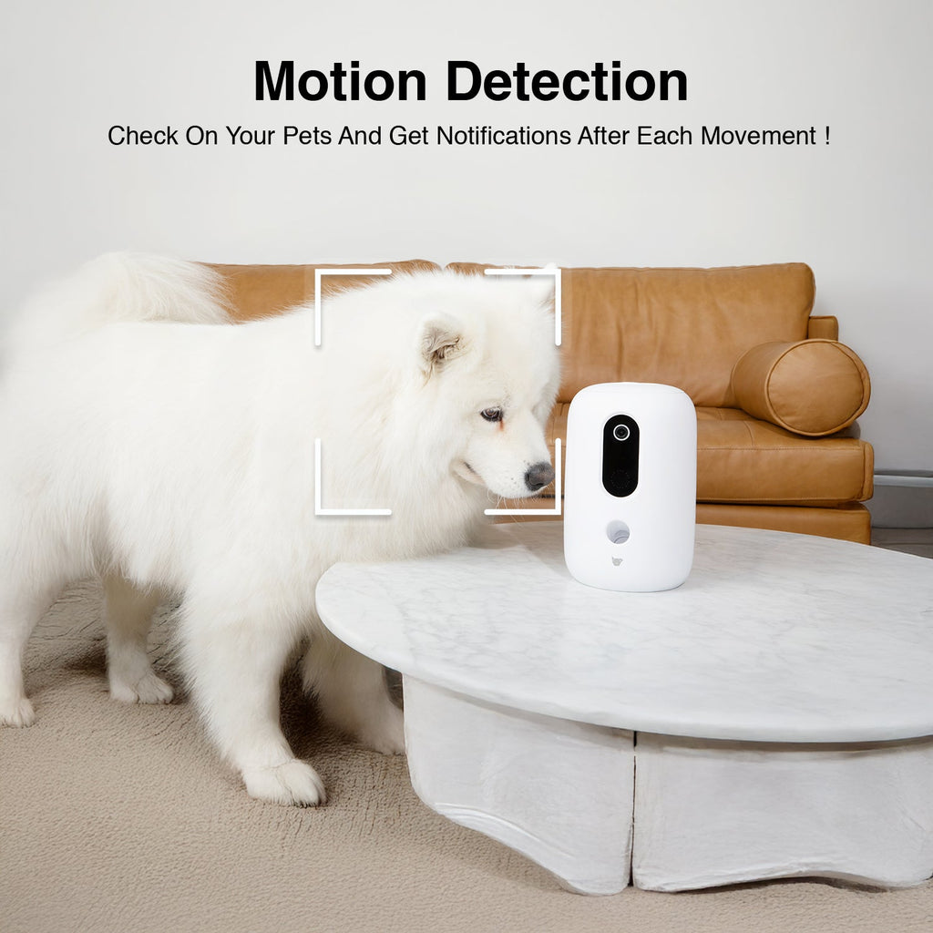 Purechew Smart Automated Pet Treat Dispenser with HD Camera & App Control