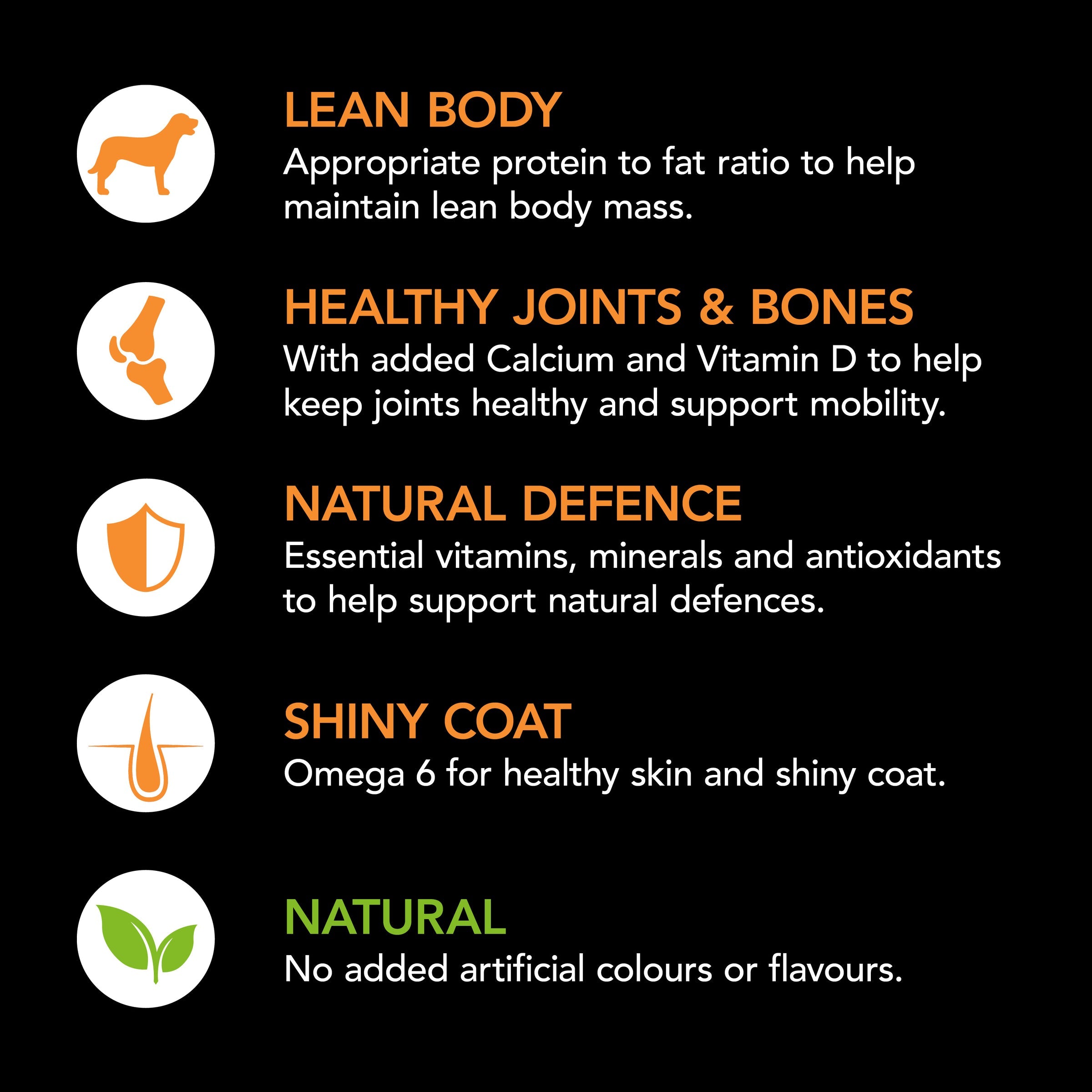 Supercoat Adult Large Breed Dry Dog Food with Real Chicken, 18kg Bag