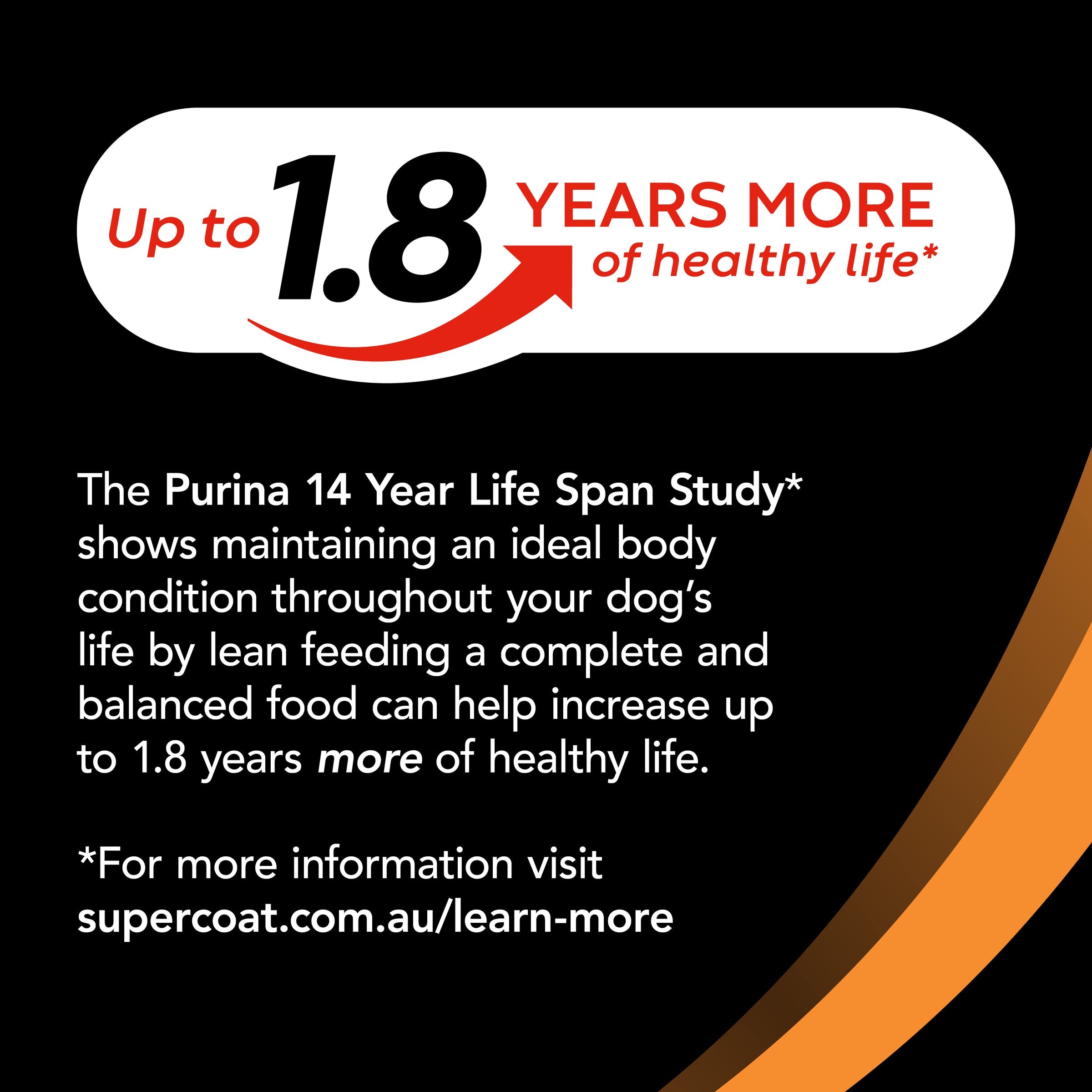 Supercoat Adult Large Breed Dry Dog Food with Real Chicken, 18kg Bag