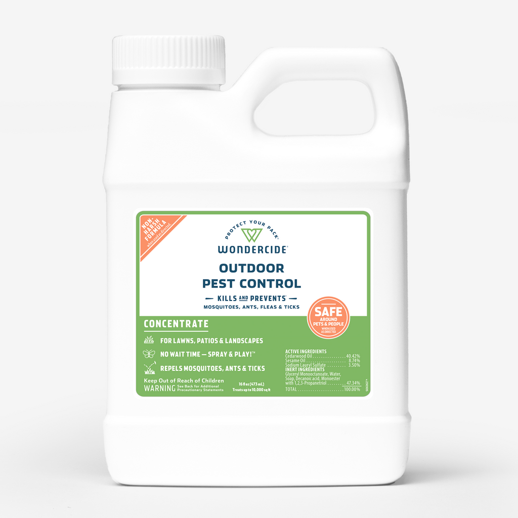 Wondercide Natural Outdoor Pest Control Concentrate: Kills Mosquitoes, Ants, Fleas, Ticks