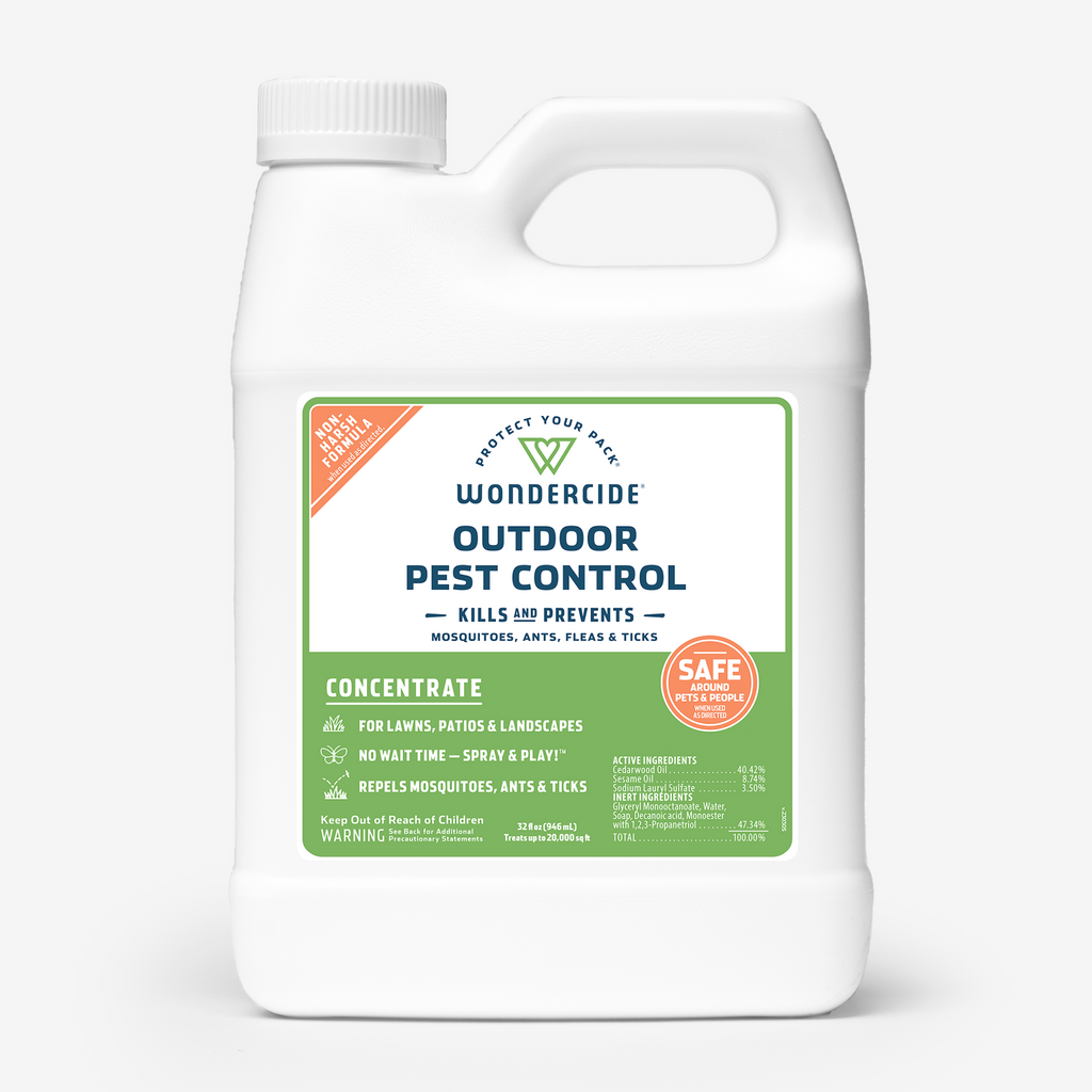 Wondercide Natural Outdoor Pest Control Concentrate: Kills Mosquitoes, Ants, Fleas, Ticks