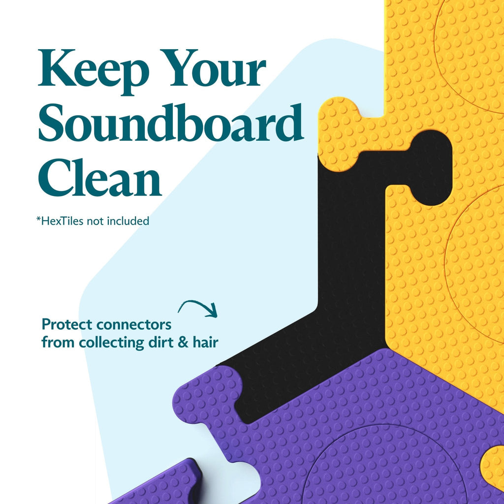 FluentPet HexTile Soundboard Edge Pieces Kit - Protect & Enhance Pet Communication