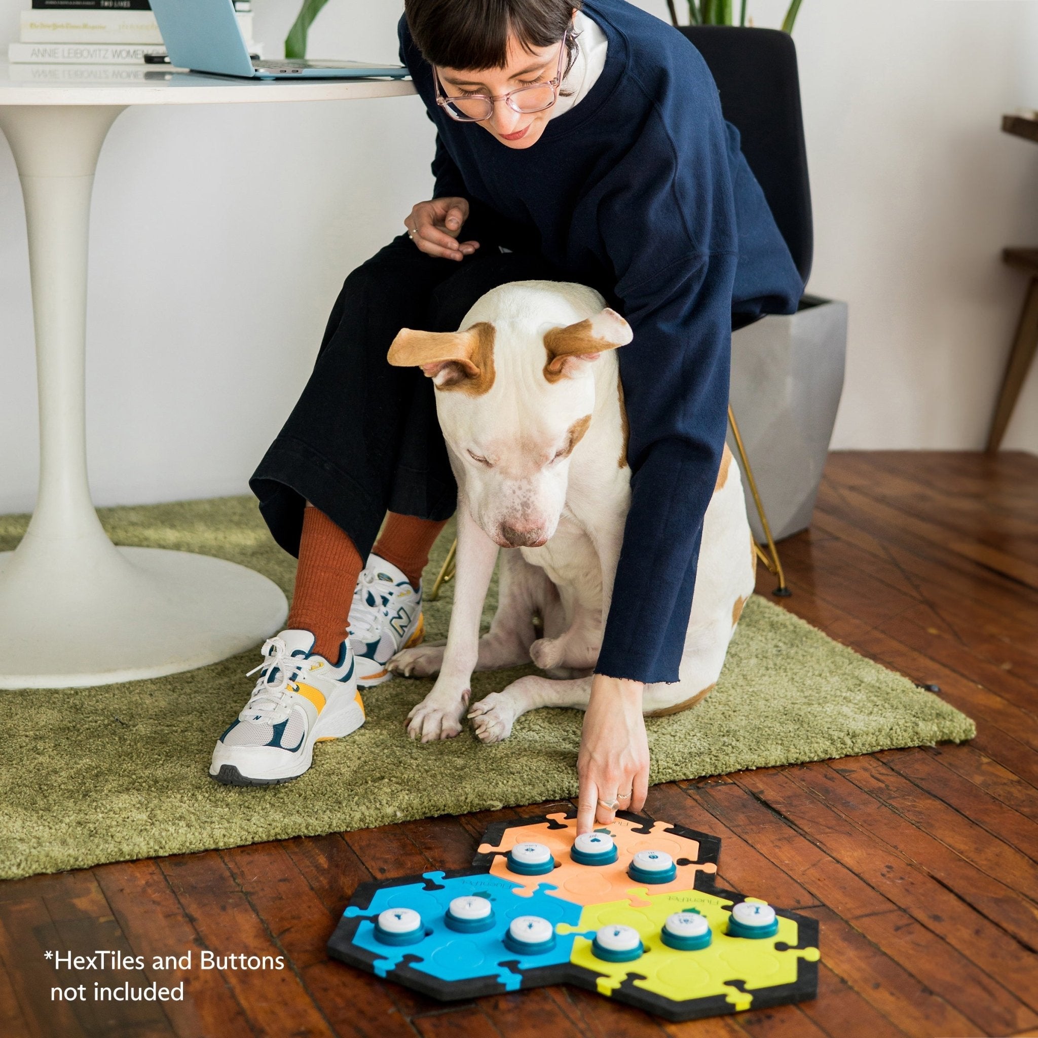 FluentPet HexTile Soundboard Edge Pieces Kit - Protect & Enhance Pet Communication