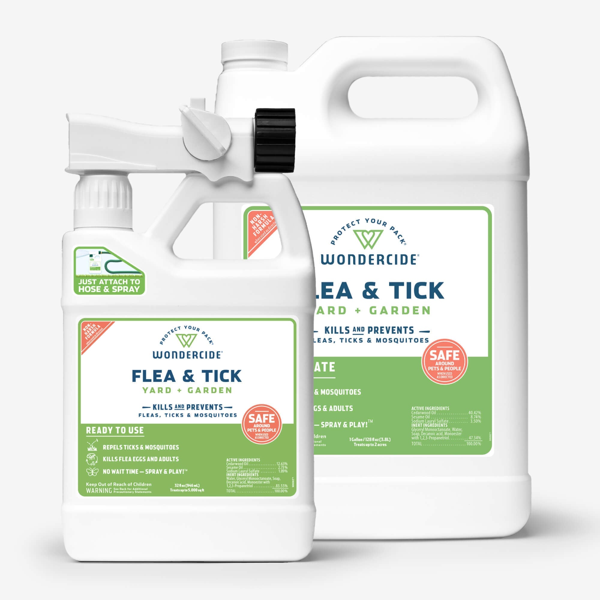 Wondercide Plant-Powered Flea & Tick Yard Spray Refill Kit