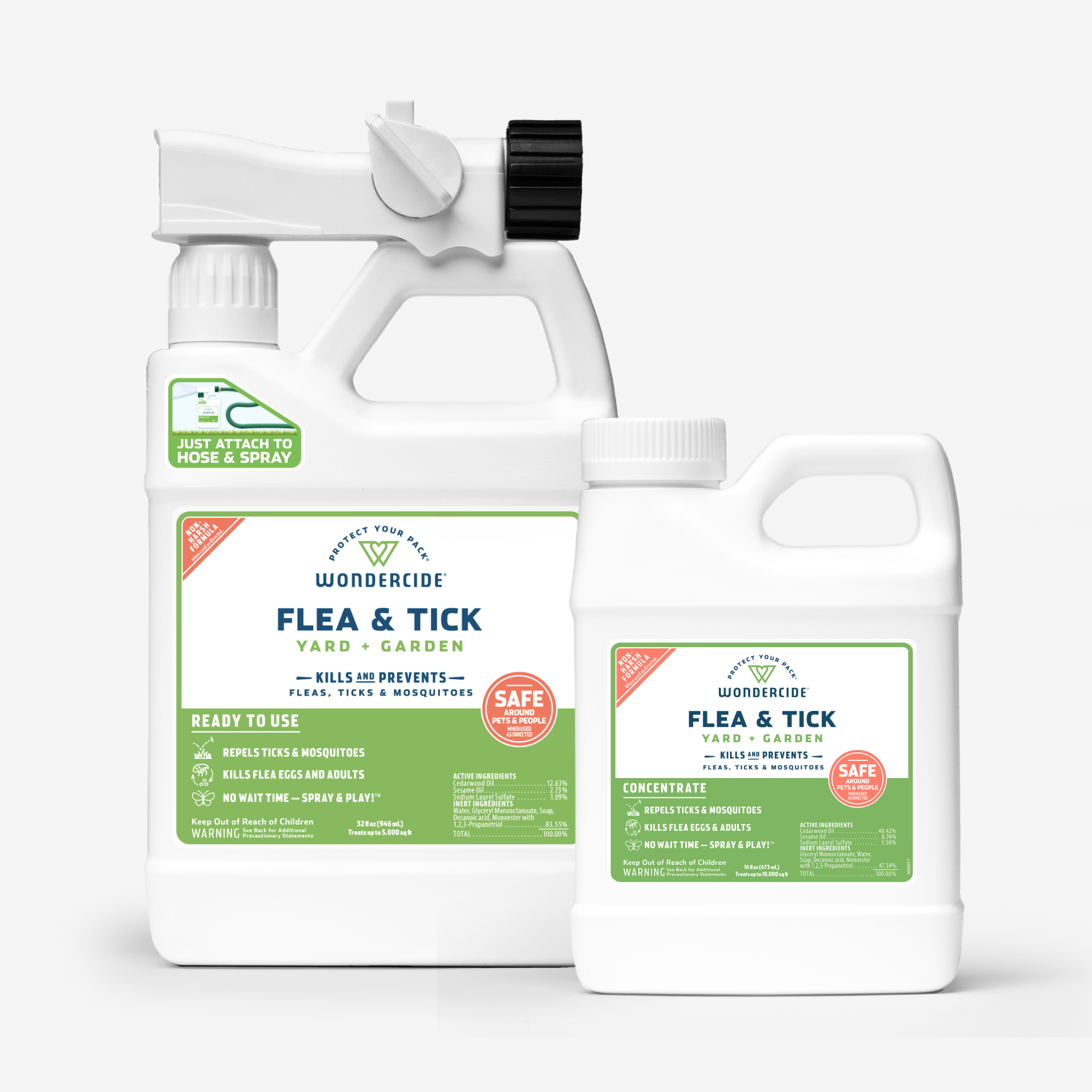 Wondercide Plant-Powered Flea & Tick Yard Spray Refill Kit