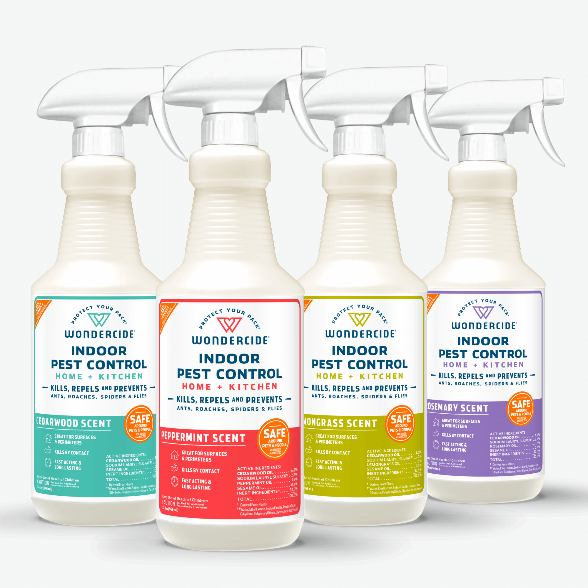 Wondercide Natural Plant-Powered Indoor Pest Control Spray for Home