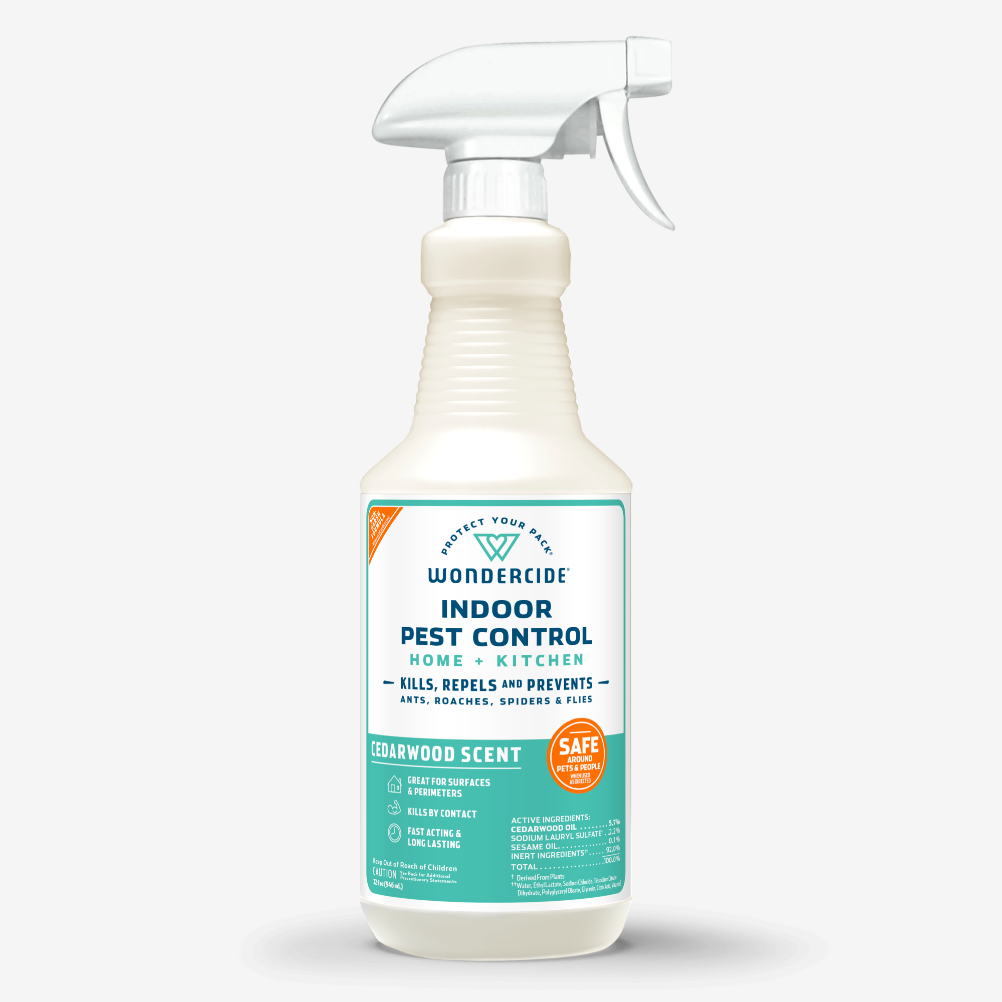 Wondercide Natural Plant-Powered Indoor Pest Control Spray for Home