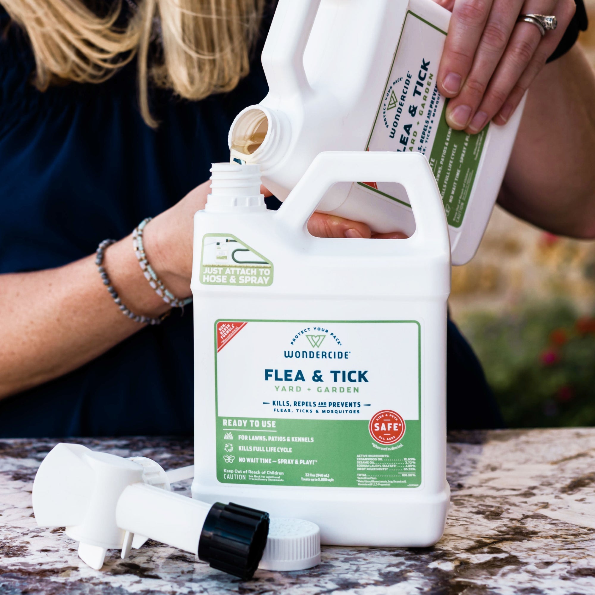Wondercide Plant-Powered Flea & Tick Mosquito Concentrate for Yard + Garden