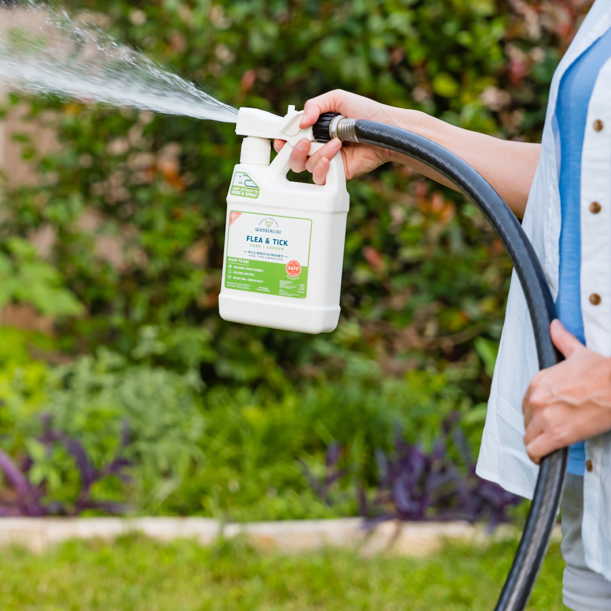 Wondercide Plant-Powered Flea, Tick & Mosquito Yard Spray – Safe, Effective Pest Control