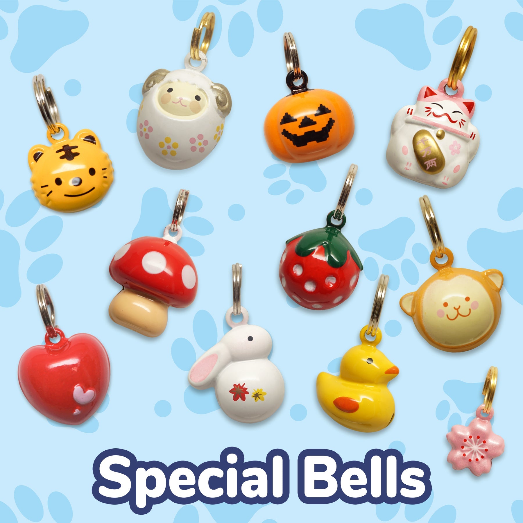 Pawsonify Fun Pet Collar Jingle Bells - Unique Styles & Sounds